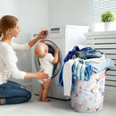 Waterproof Foldable Clothes Laundry Basket B074
