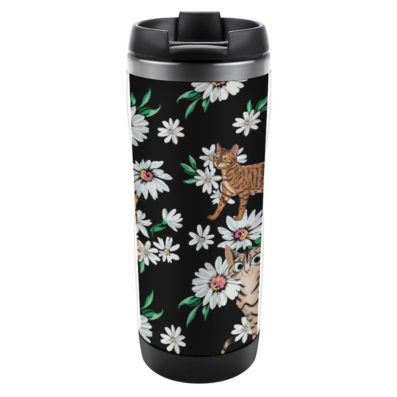 Stainless Steel Tumbler Sport Drink Bottle Travel Mug 380L T093