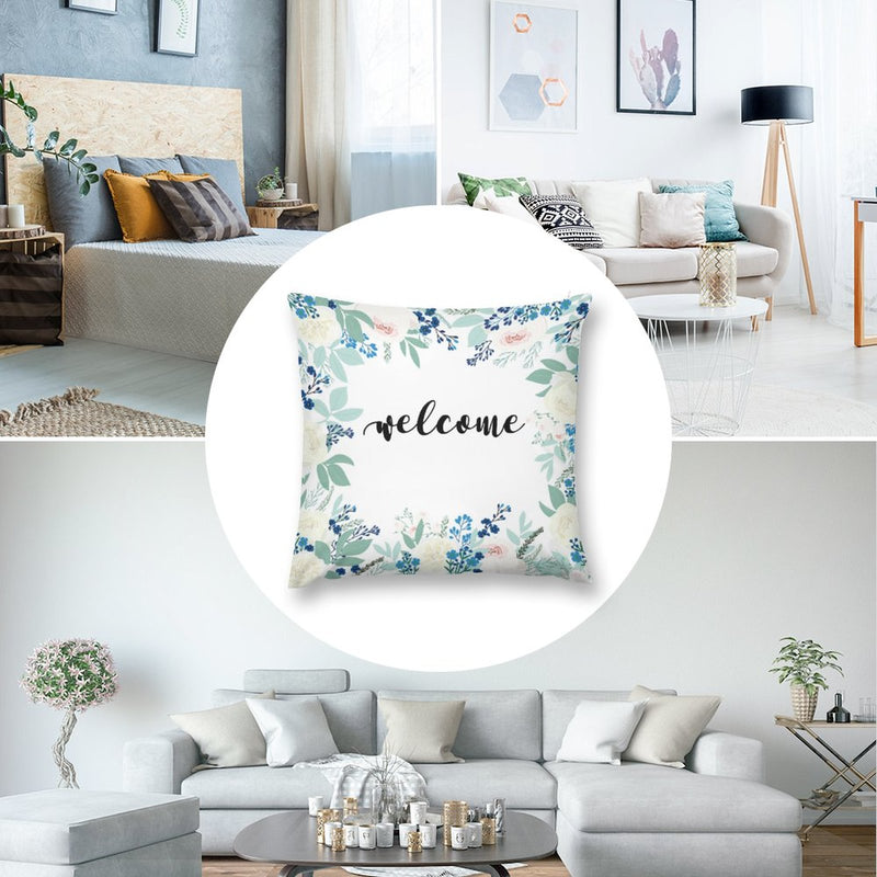 Pillow Case Sofa Throw Cushion Cover Home Decor Pillowcase 18x18 Inch P061