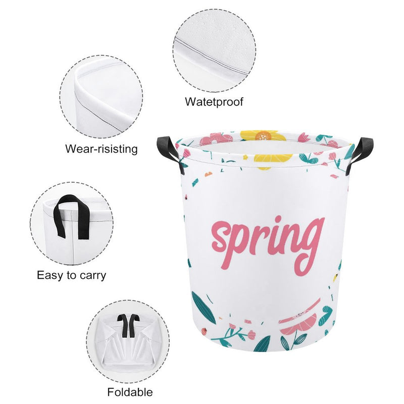 Waterproof Foldable Clothes Laundry Basket B051