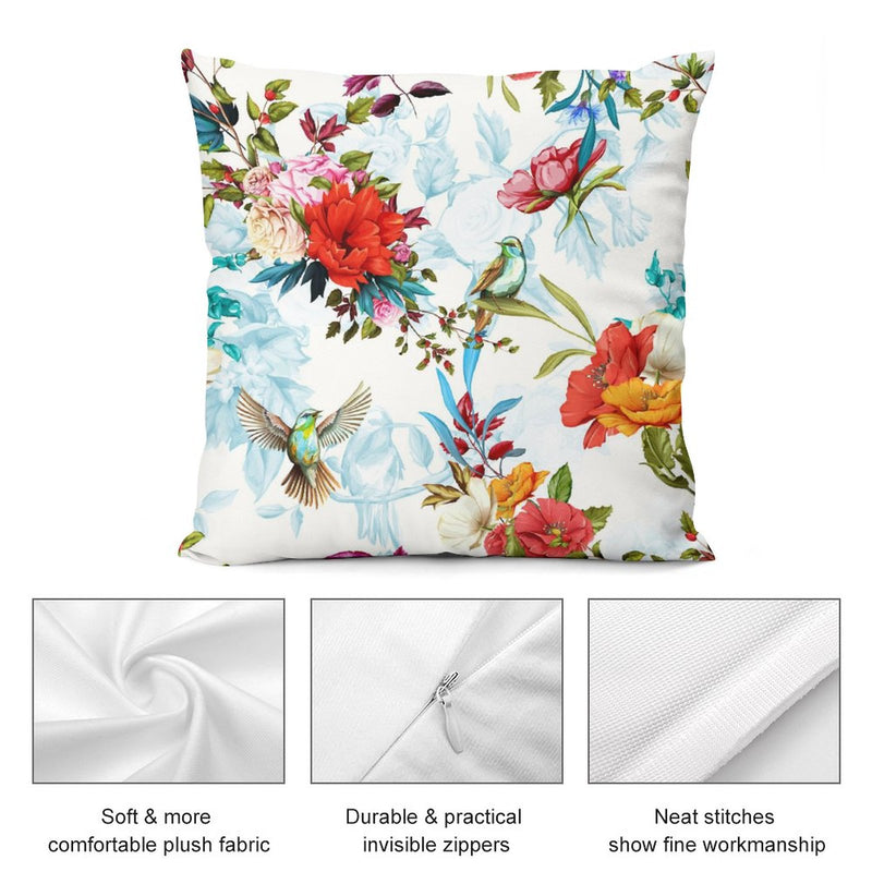 Pillow Case Sofa Throw Cushion Cover Home Decor Pillowcase 18x18 Inch P001