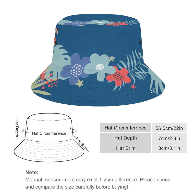 Bucket Hats Fisherman Sun Cap for Women Men H076