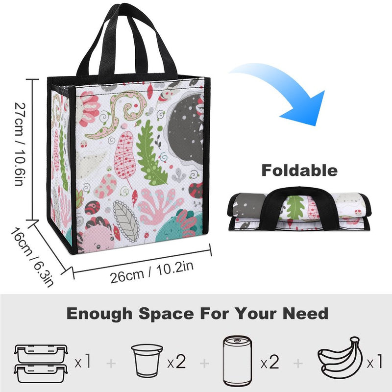 Lunch Bag for Men Women Portable Handbag for Work Picnic L038