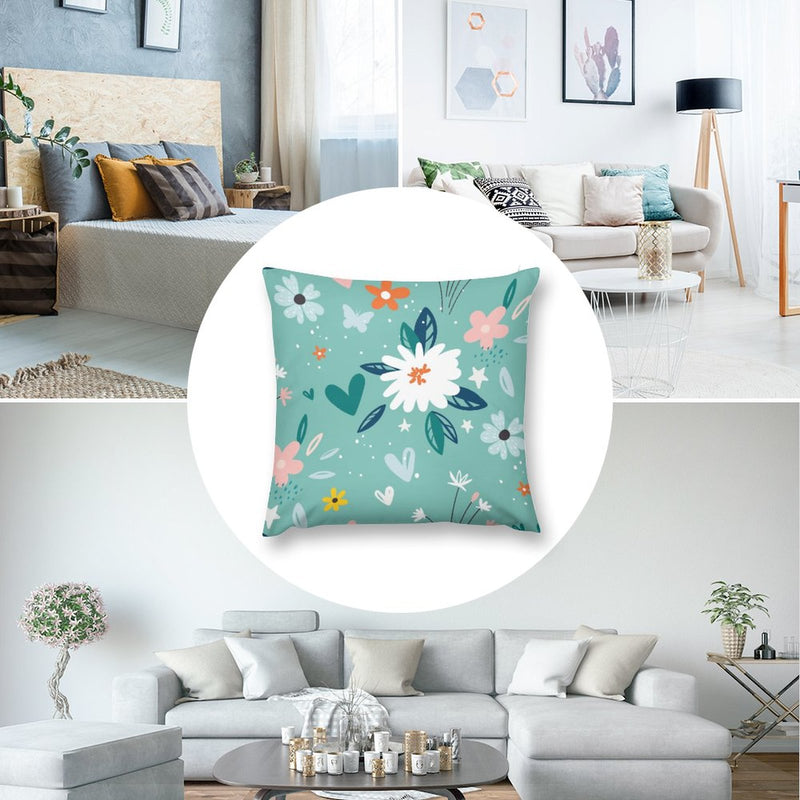 Pillow Case Sofa Throw Cushion Cover Home Decor Pillowcase 18x18 Inch P005