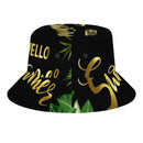 Bucket Hats Fisherman Sun Cap for Women Men H019