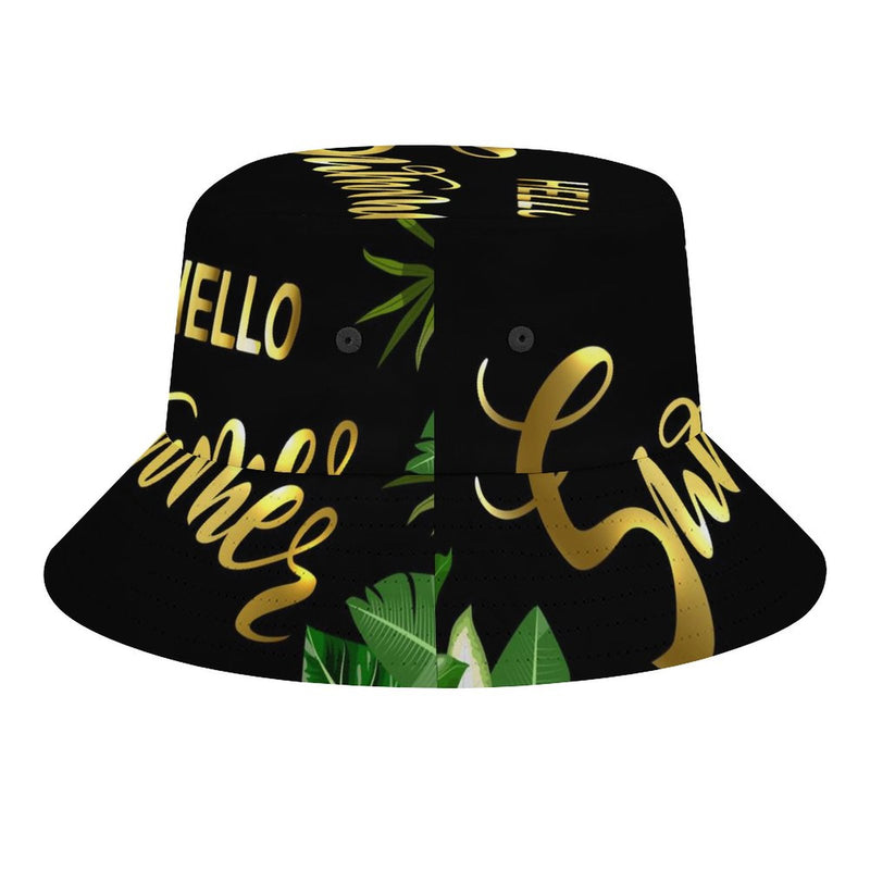 Bucket Hats Fisherman Sun Cap for Women Men H019