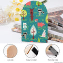 2 Pcs Wood Book Ends Non-Skid Book Stand B060