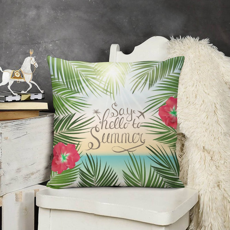 Pillow Case Sofa Throw Cushion Cover Home Decor Pillowcase 18x18 Inch P080