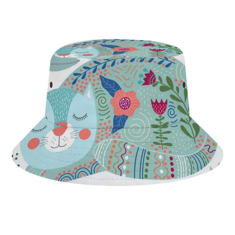 Bucket Hats Fisherman Sun Cap for Women Men H080