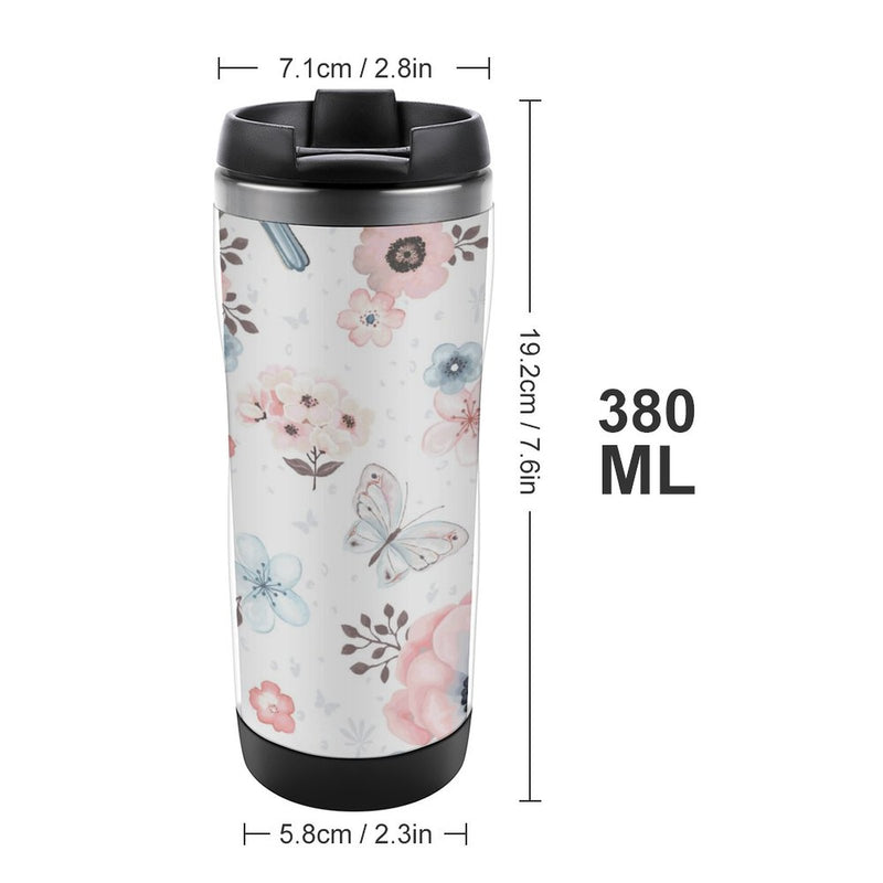 Stainless Steel Tumbler Sport Drink Bottle Travel Mug 380L T077