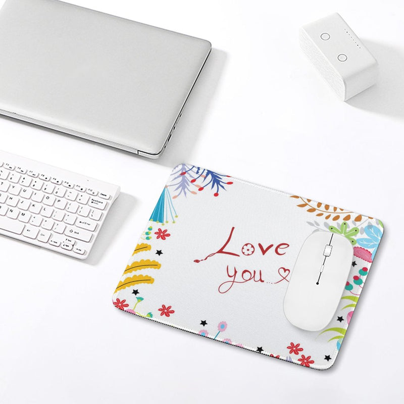 Mouse Pads Washable Computer Mousepad Gaming Mouse Pad for Home and Office 7.9x9.5 inch M049