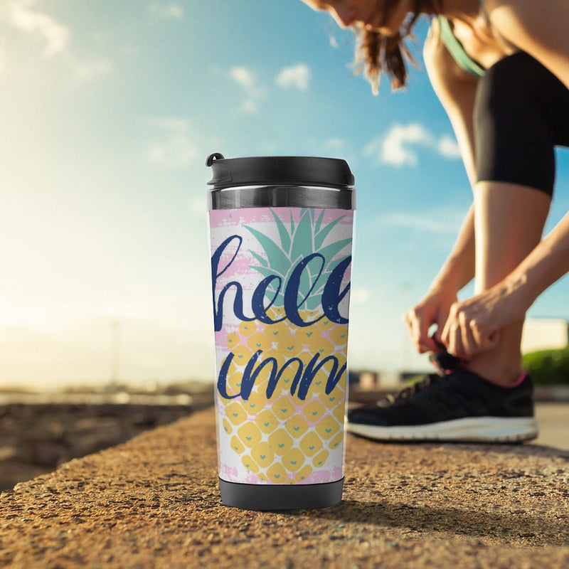 Stainless Steel Tumbler Sport Drink Bottle Travel Mug 380L T020