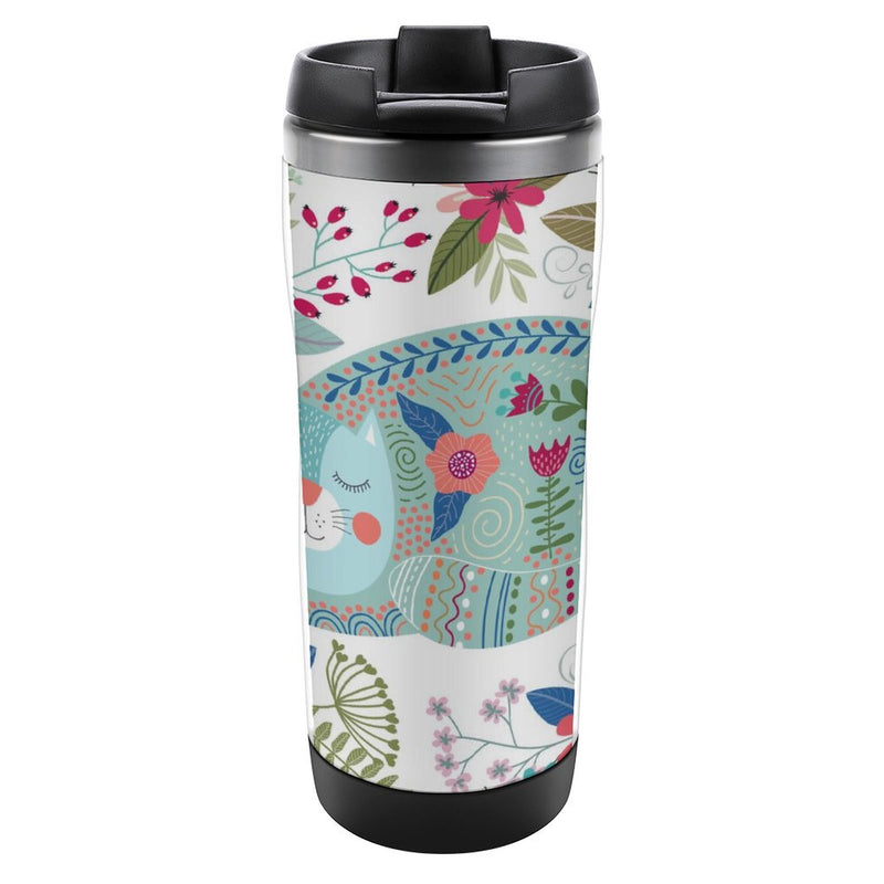 Stainless Steel Tumbler Sport Drink Bottle Travel Mug 380L T080