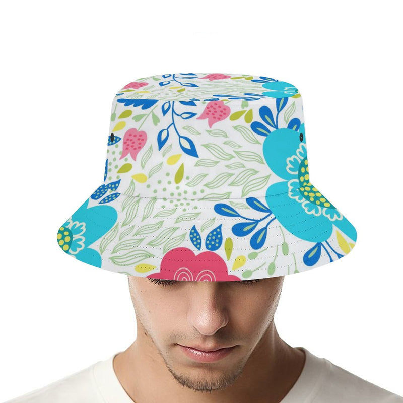 Bucket Hats Fisherman Sun Cap for Women Men H013