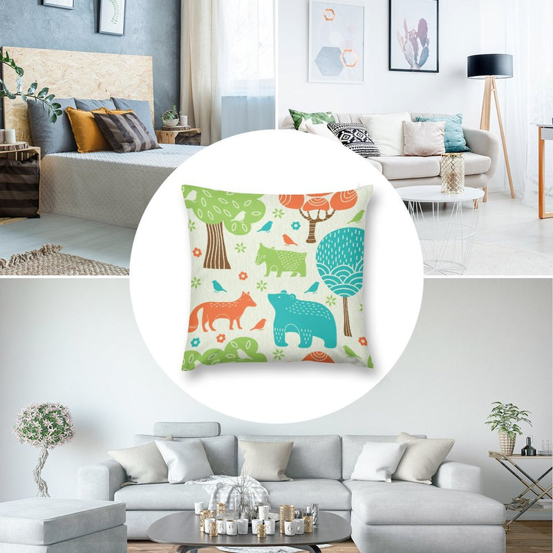 Pillow Case Sofa Throw Cushion Cover Home Decor Pillowcase 18x18 Inch P053