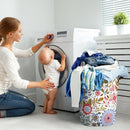 Waterproof Foldable Clothes Laundry Basket B075