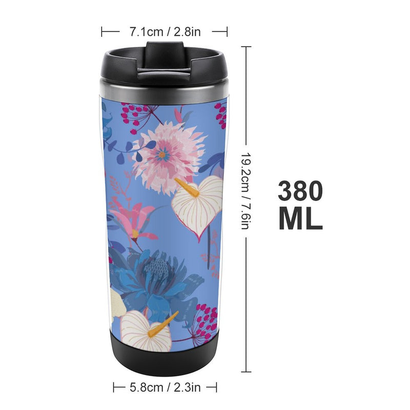 Stainless Steel Tumbler Sport Drink Bottle Travel Mug 380L T053