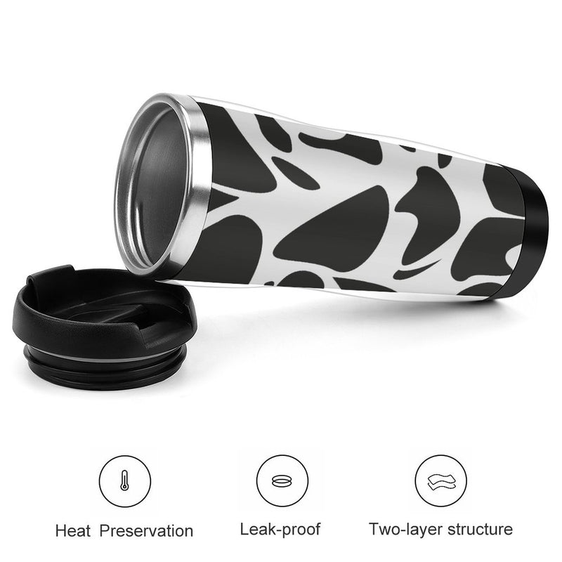 Stainless Steel Tumbler Sport Drink Bottle Travel Mug 380L T100