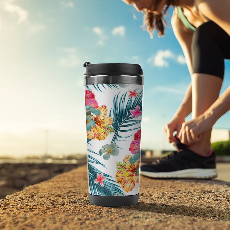 Stainless Steel Tumbler Sport Drink Bottle Travel Mug 380L T033