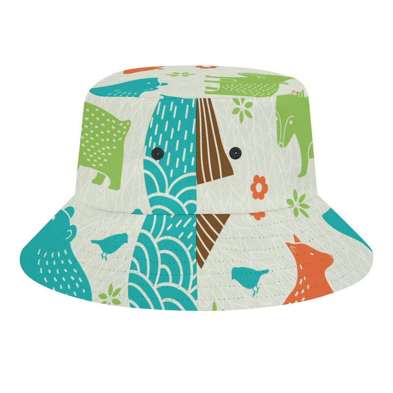 Bucket Hats Fisherman Sun Cap for Women Men H043