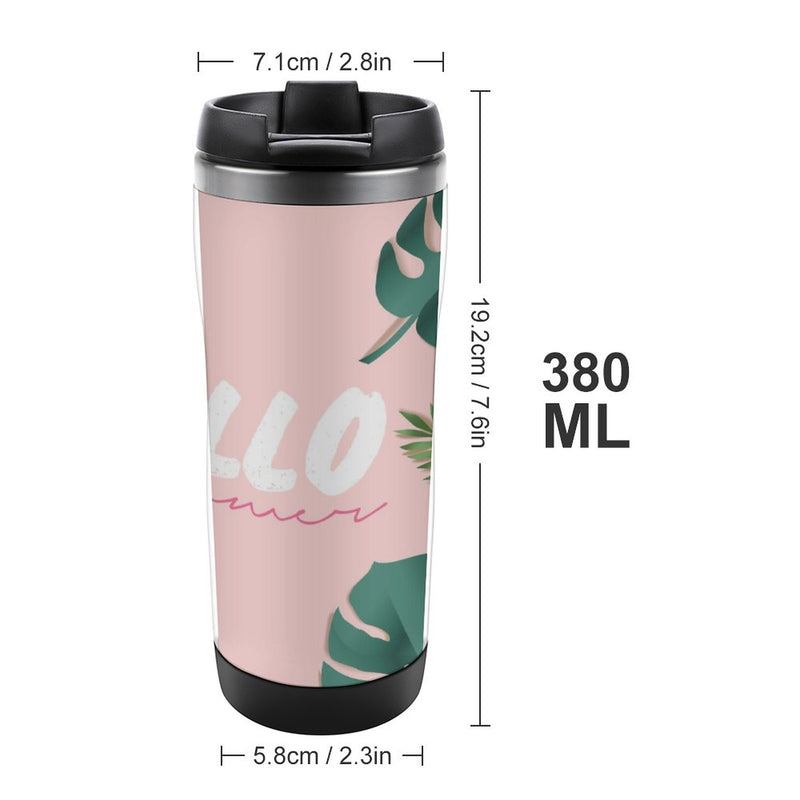 Stainless Steel Tumbler Sport Drink Bottle Travel Mug 380L T024