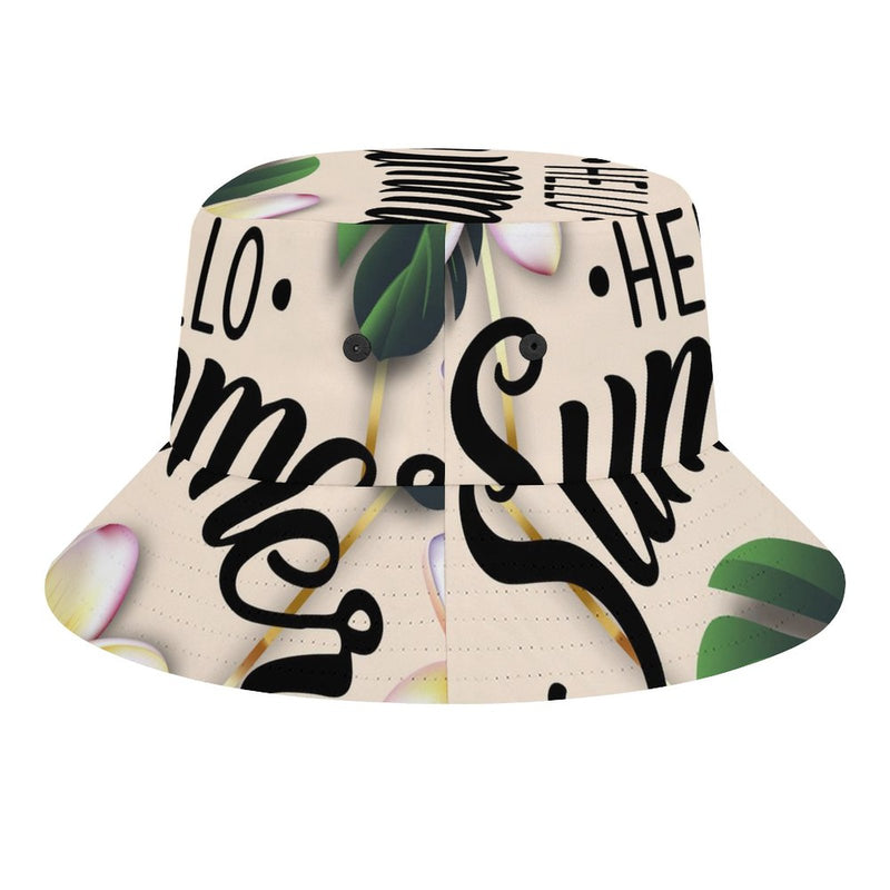 Bucket Hats Fisherman Sun Cap for Women Men H023