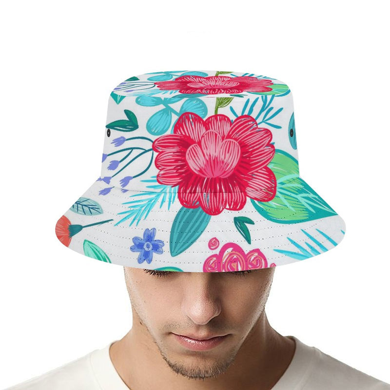 Bucket Hats Fisherman Sun Cap for Women Men H054