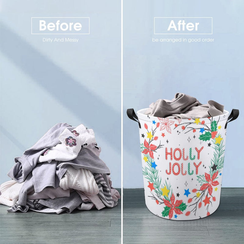 Waterproof Foldable Clothes Laundry Basket B034