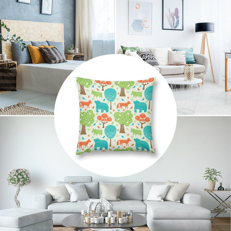 Pillow Case Sofa Throw Cushion Cover Home Decor Pillowcase 18x18 Inch P062