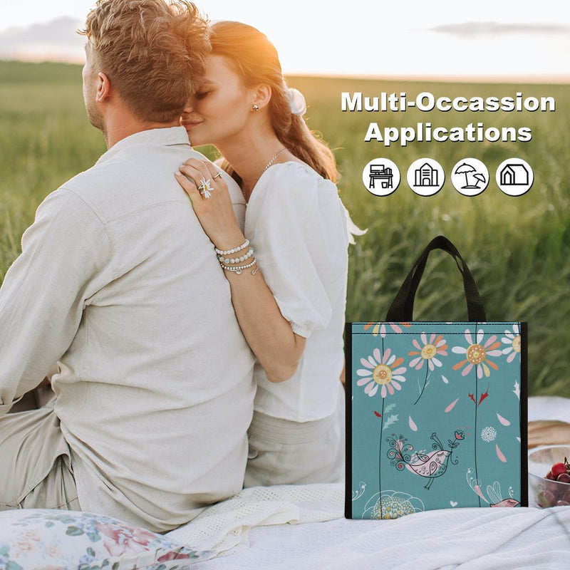 Lunch Bag for Men Women Portable Handbag for Work Picnic L006