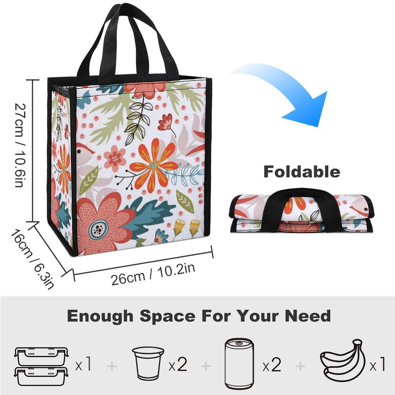 Lunch Bag for Men Women Portable Handbag for Work Picnic L055