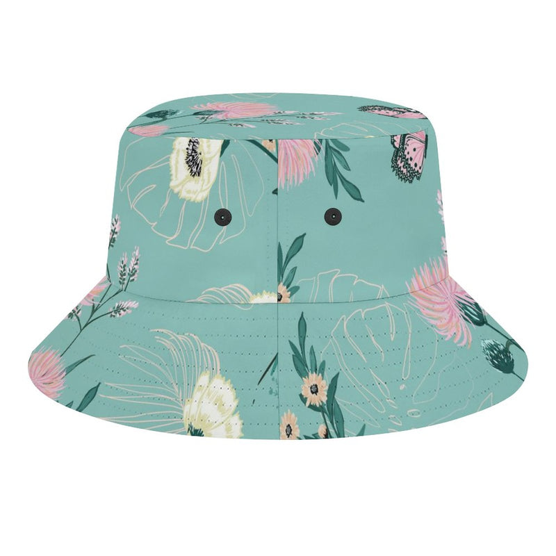 Bucket Hats Fisherman Sun Cap for Women Men H084