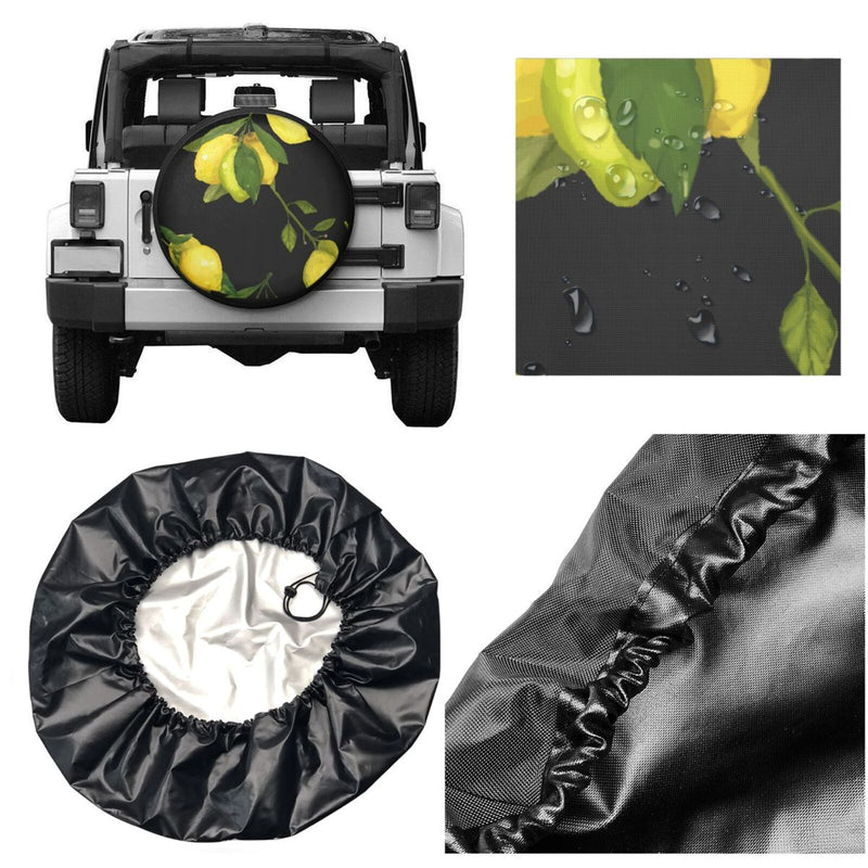 Spare Tire Cover For Rv Trailer Waterproof Wheel Cover Fit For Rv Suv Truck Travel Trailer N074