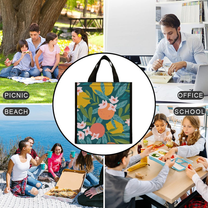 Lunch Bag for Men Women Portable Handbag for Work Picnic L010