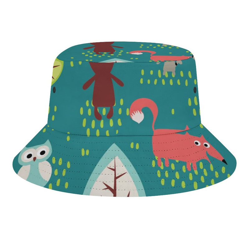 Bucket Hats Fisherman Sun Cap for Women Men H061