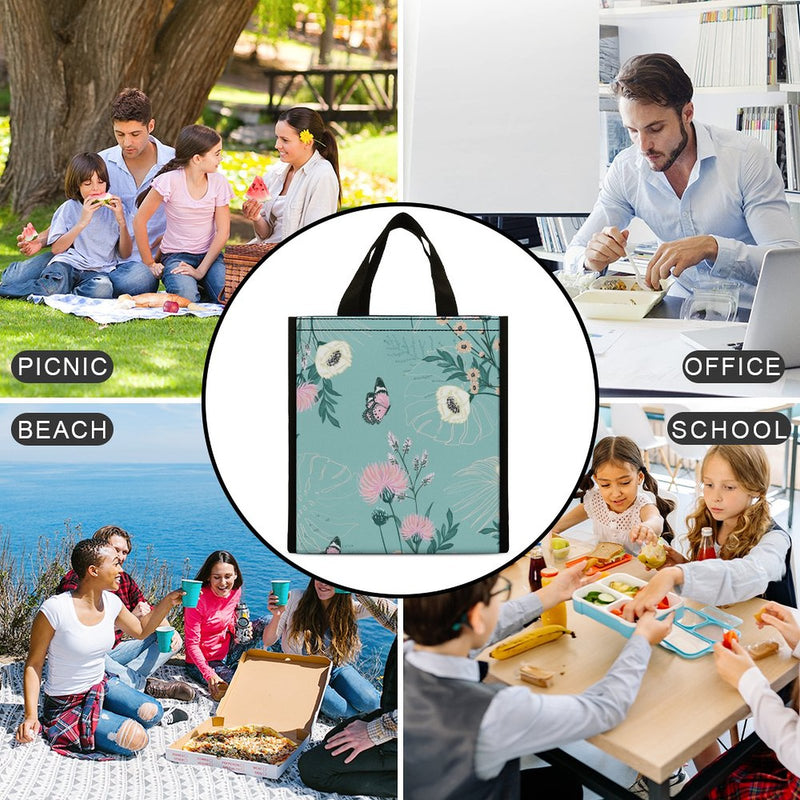 Lunch Bag for Men Women Portable Handbag for Work Picnic L084