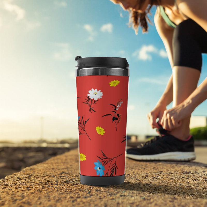 Stainless Steel Tumbler Sport Drink Bottle Travel Mug 380L T059