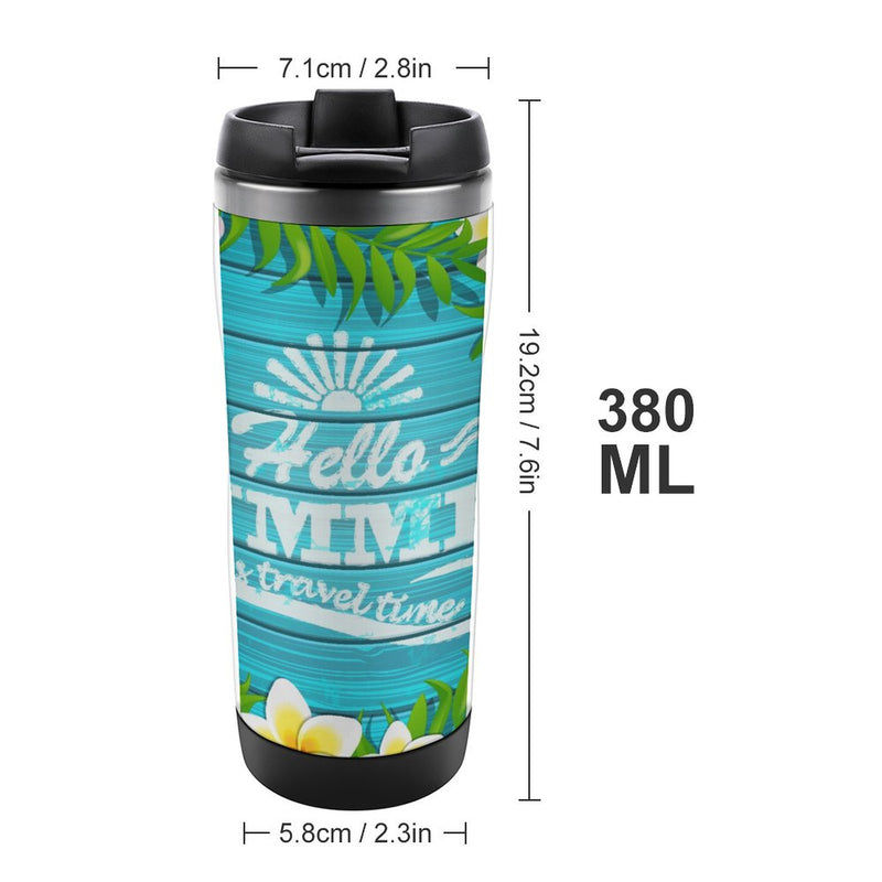 Stainless Steel Tumbler Sport Drink Bottle Travel Mug 380L T015