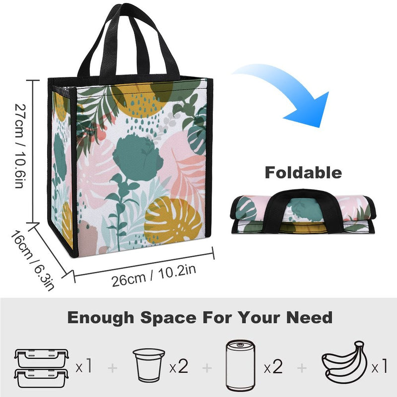 Lunch Bag for Men Women Portable Handbag for Work Picnic L040