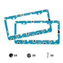 Personalise License Plate Frame for Men Women Car Universal Stainless Steel Accessories D078