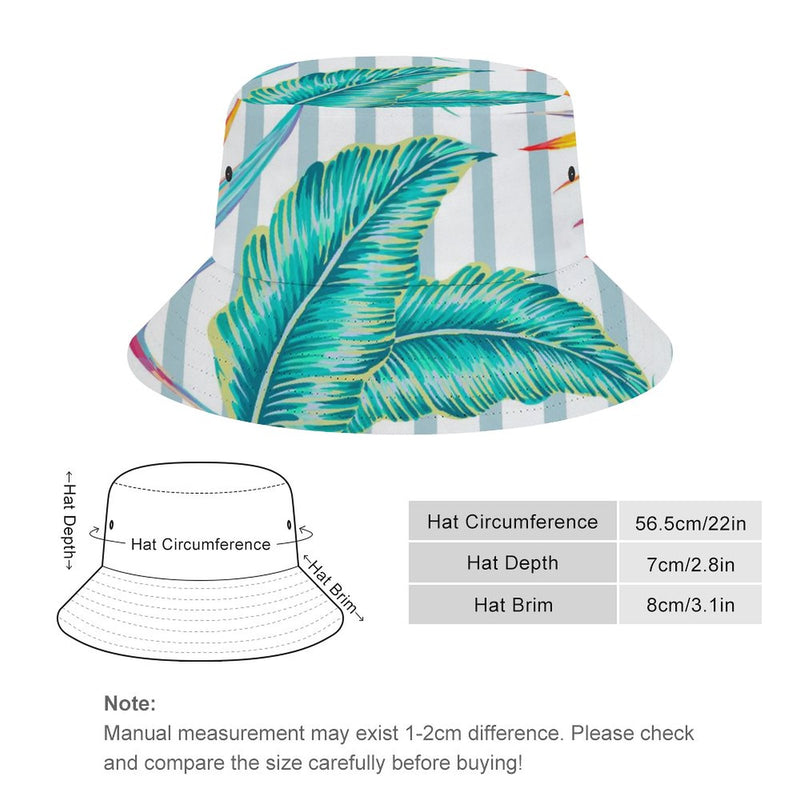 Bucket Hats Fisherman Sun Cap for Women Men H050