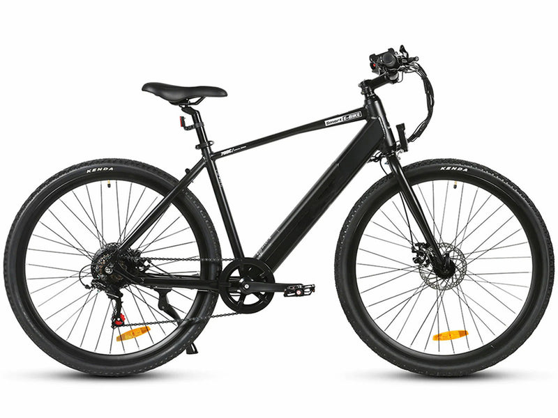 Commuter Electric Bike Adults E-Bike for Outdoor - Black