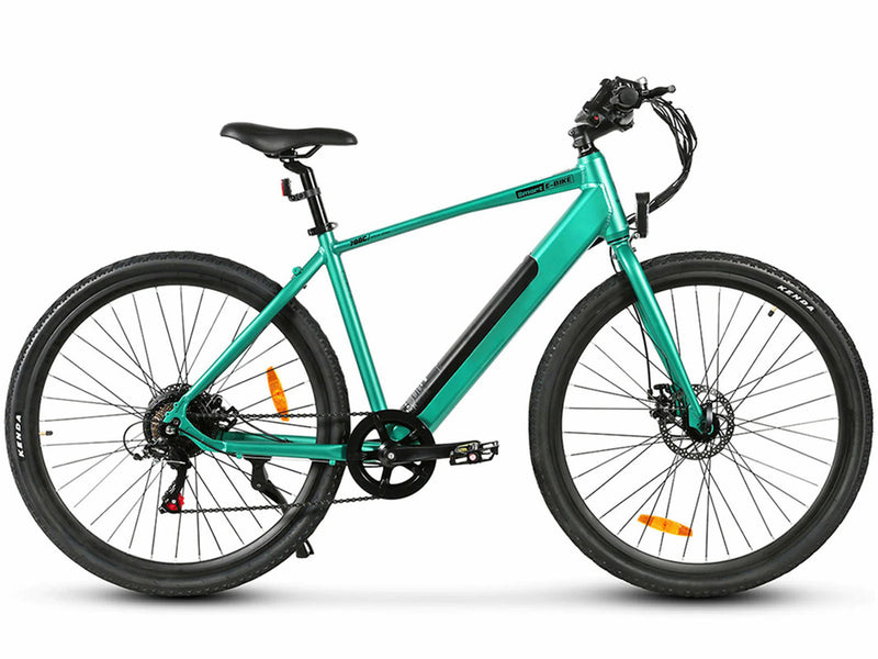 Commuter Electric Bike Adults E-Bike for Outdoor - Green