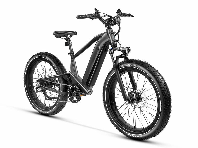 Electric Bike SUV Deer Full Suspension Ebike Space Gray