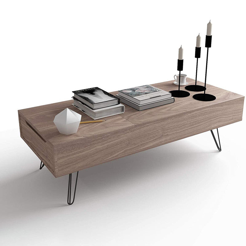 Lift Top Coffee Table with Hidden Storage Compartment