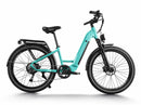 Fashion E-Bike Electric City Commuter Bike Ocean Blue 500W 48V 15Ah