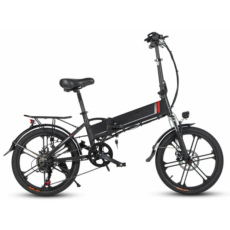 48V 350W City Electric Bike E-Bike for Adults - Black