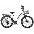 350W City Electric Bike Adults E-Bike for Home Working - White