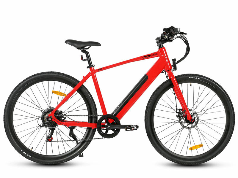 Commuter Electric Bike Adults E-Bike for Outdoor - Red