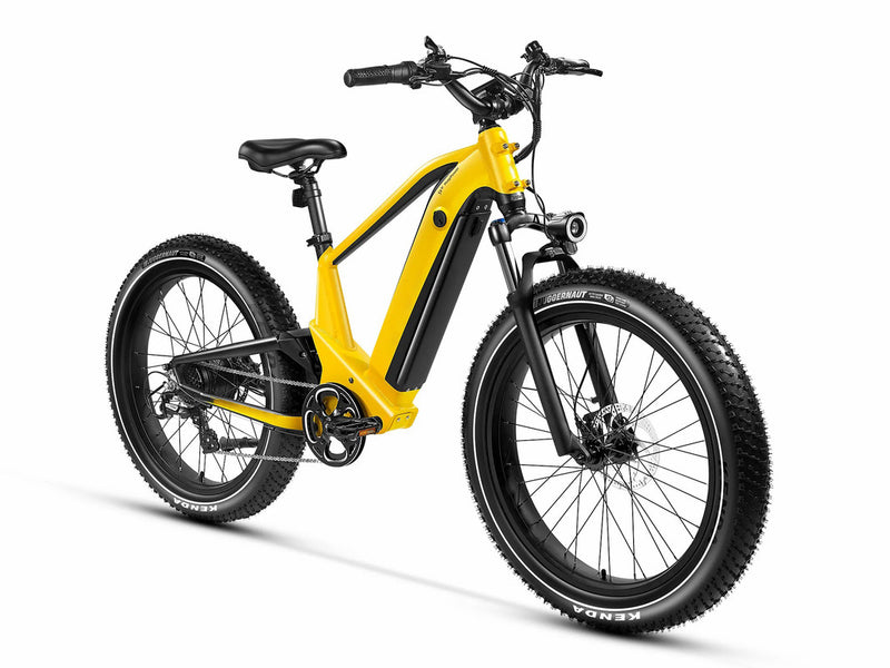 Electric Bike SUV Deer Full Suspension Ebike Dawn Yellow